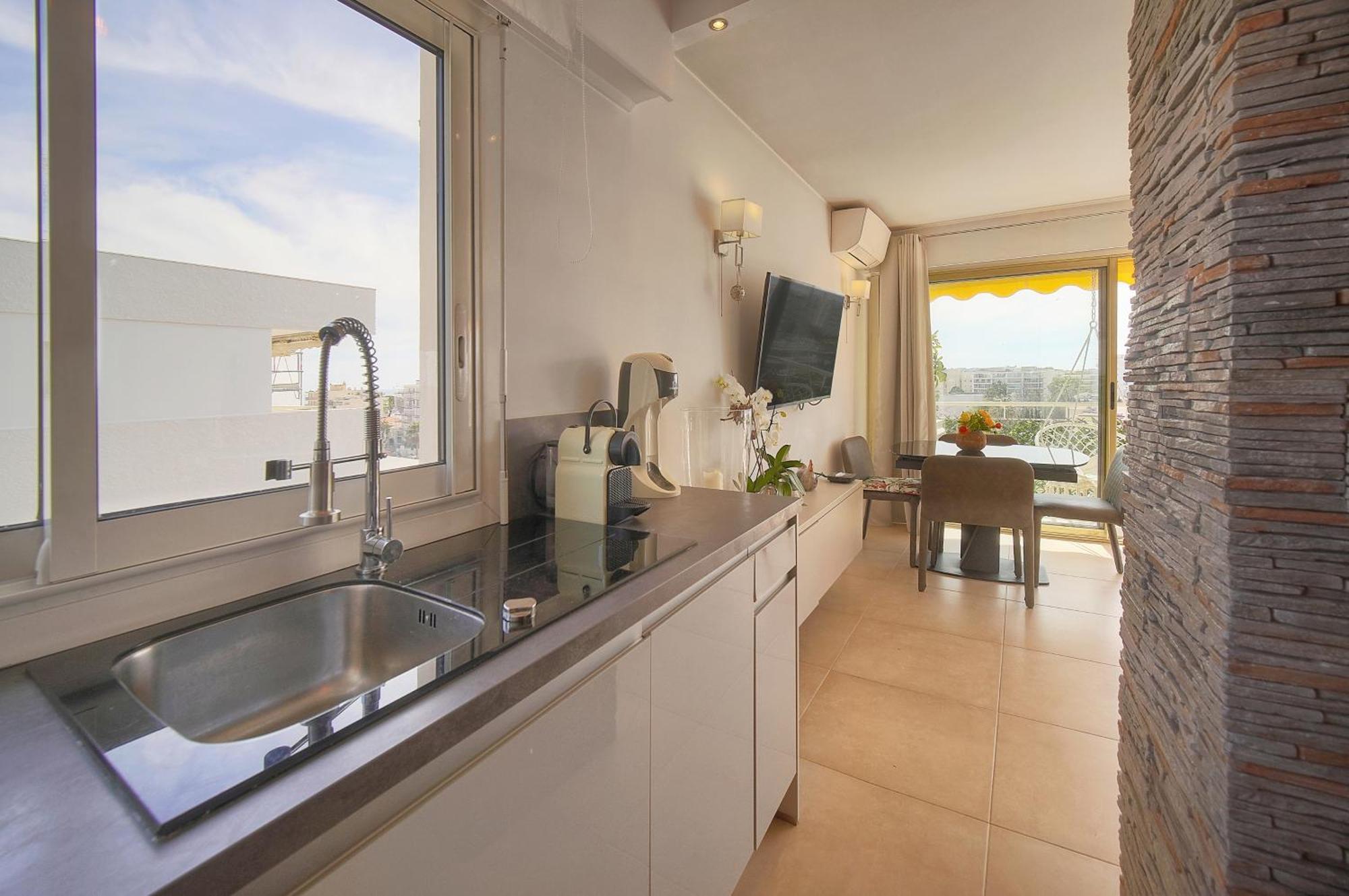 Frgk "Etoile Du Sud Terrasse Vue Mer Palm Beach" Cannes Dış mekan fotoğraf
