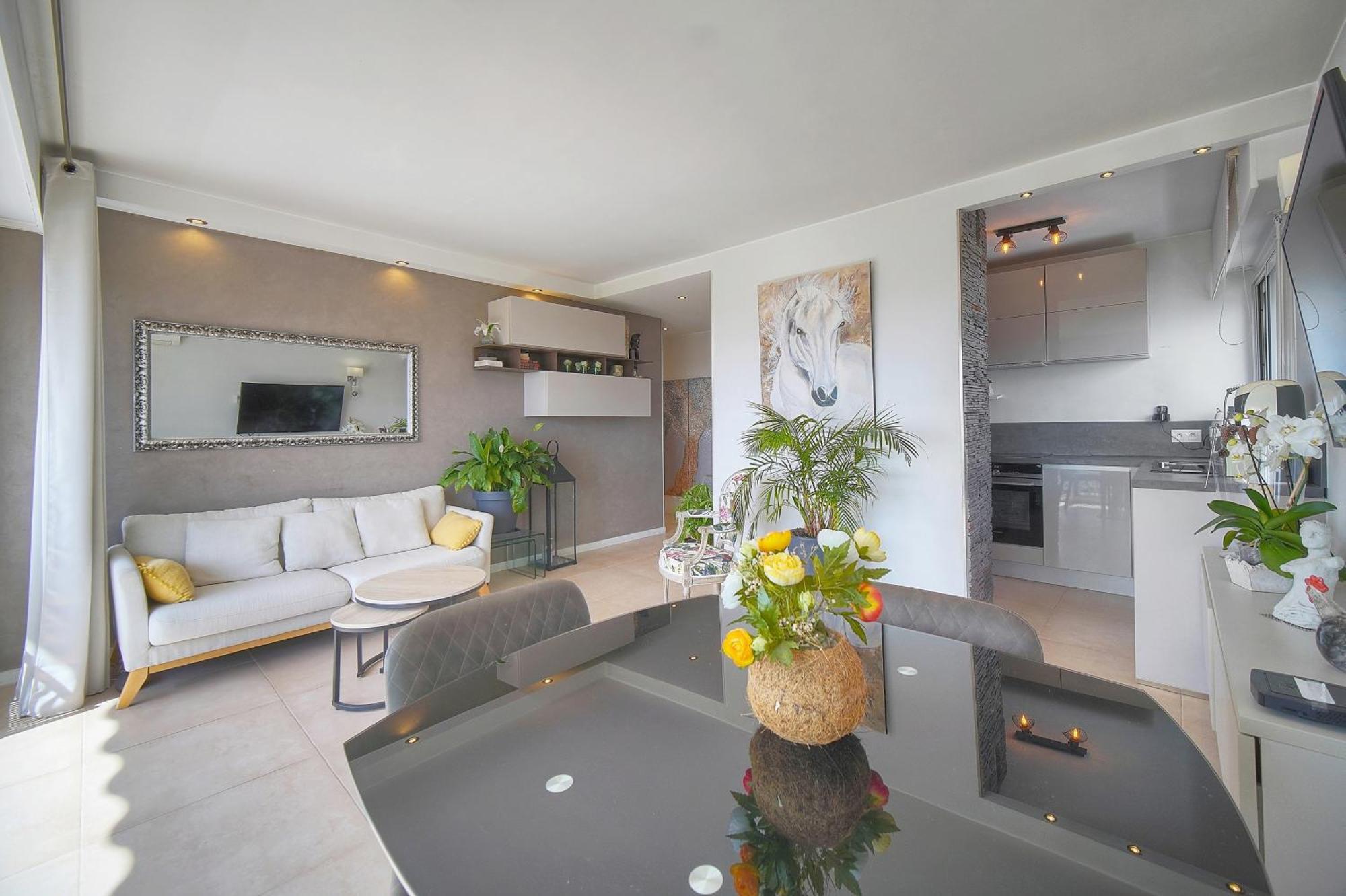 Frgk "Etoile Du Sud Terrasse Vue Mer Palm Beach" Cannes Dış mekan fotoğraf