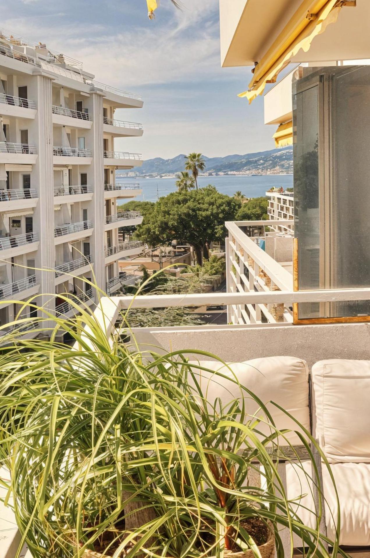 Frgk "Etoile Du Sud Terrasse Vue Mer Palm Beach" Cannes Dış mekan fotoğraf